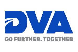 Logo de DVA - Cliente de OMRTECH